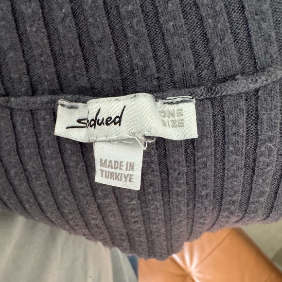 Subdued crop sweater dark Grey - Picture 2 of 3